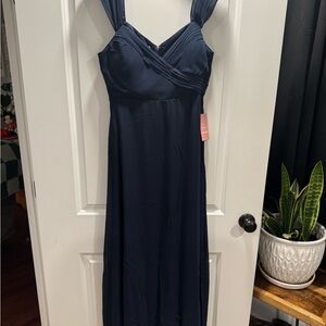 Birdy Grey Navy Blue Bridesmaid Dress